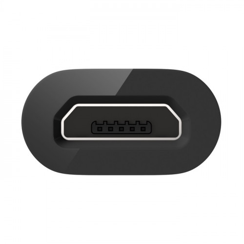 Адаптер Belkin USB-C - MicroUSB Black (F2CU058BTBLK)