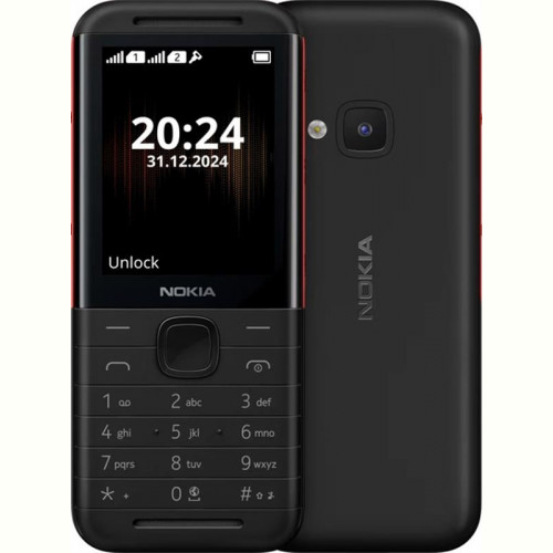 Мобiльний телефон Nokia 5310 2024 Dual Sim Black/Red