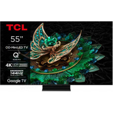 Телевізор 55" TCL MiniLED 4K 144Hz Smart Google TV Titan ONKYO sound