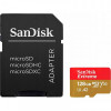 Карта пам`ятi MicroSDXC 128GB UHS-I U3 R190/W90MB/s SanDisk Extreme V30 + SD-адаптер (SDSQXAA-128G-GN6AA)