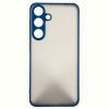 Чохол-накладка Dengos Matt для Samsung Galaxy S25 Plus SM-S936 Blue (DG-KM-143) + захисне скло