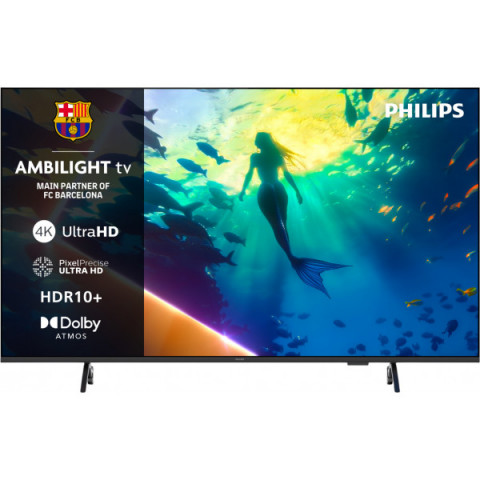 Телевізор 55" Philips LED 4K 60Hz Smart Titan OS Black Ambilight