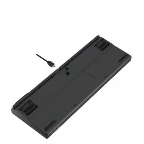 Механічна бездротова клавіатура A4Tech Bloody WS98 (Bloody Grey), сіро-біла