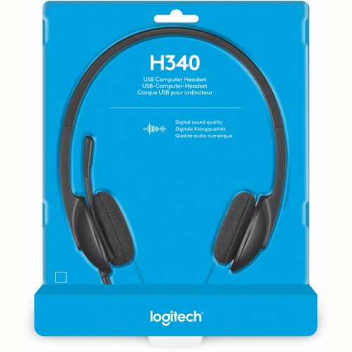 Гарнiтура Logitech H340 USB (981-000475)