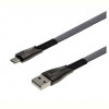 Кабель Grand-X USB - microUSB, 2A, 1м, Black (FM09)