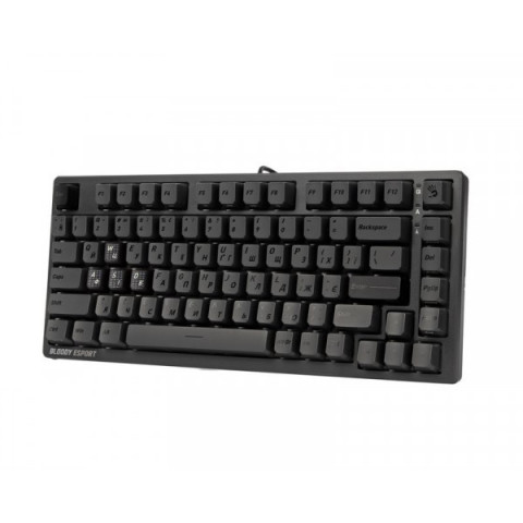 Механічна клавіатура Bloody MS76 (Iron Grey), USB, колір темно-сірий