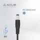 Кабель живлення ACCLAB USB to DC, 5,5х2,5 мм, 9V, 1A, 1 м Black (1283126552830)