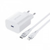 МЗП Proove Rapid 20W (Type-C) + Кабель Type-C to Lightning white Купити в Україні