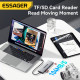 USB-хаб Essager 8 in 1 USB-C Hub with 10Gbps M.2 NVMe SSD Enclosure (EHB08-QK0G-Z)