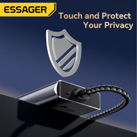 USB-хаб Essager 8 in 1 USB-C Hub with 10Gbps M.2 NVMe SSD Enclosure (EHB08-QK0G-Z)