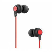 Навушники з мікрофоном Tecno Prime P1 Red (4895180754425)