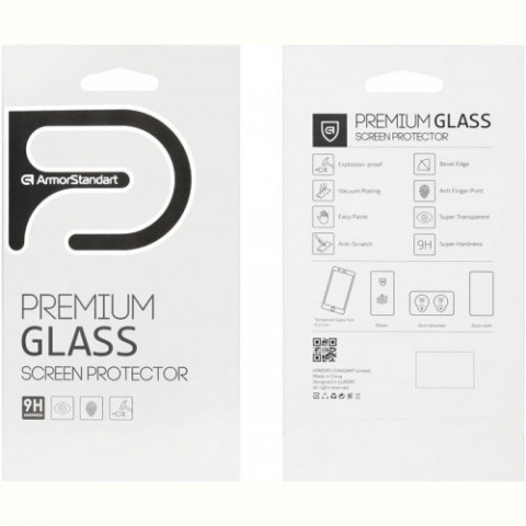 Захисне скло Armorstandart для Apple iPhone 8/7 Black 3D (ARM49140-G3D-BK)