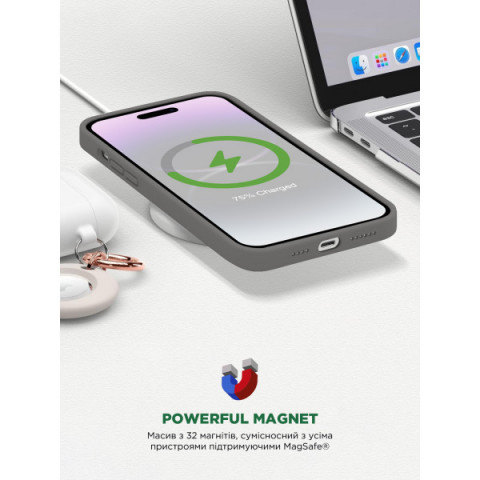 Чохол ArmorStandart ICON2 MagSafe для Apple iPhone 15 Clay (ARM72730)