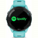 Смарт-годинник Garmin Forerunner 265 Black Bezel with Aqua Case and Aqua/Black Silicone Band (010-02810-12)