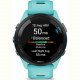 Смарт-годинник Garmin Forerunner 265 Black Bezel with Aqua Case and Aqua/Black Silicone Band (010-02810-12)