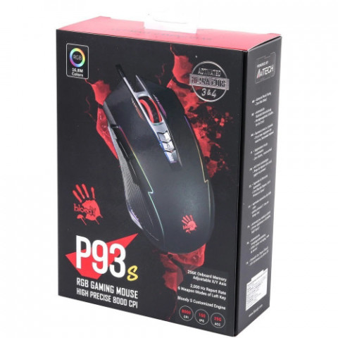 Миша A4Tech P93s Bloody Black