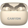 Bluetooth-гарнітура Canyon OnGo TWS-10 ANC ENC Beige (CNS-TWS10BG)