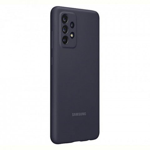 Чохол-накладка Samsung Silicone Cover для Samsung Galaxy A72 SM-A725 Black (EF-PA725TBEGRU)
