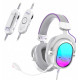 Навушники Fifine H16 7.1 White RGB Купити в Україні
