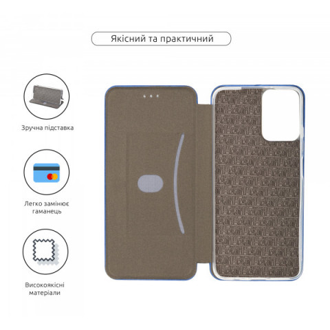 Чохол-книжка ArmorStandart G-Case для Motorola G45 5G / G34 5G Blue (ARM73896)