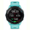 Смарт-годинник Garmin Forerunner 265 Black Bezel with Aqua Case and Aqua/Black Silicone Band (010-02810-52)