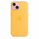 Чохол Apple iPhone 15 Silicone Case with MagSafe Sunshine (MWNA3)