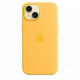 Чохол Apple iPhone 15 Silicone Case with MagSafe Sunshine (MWNA3)