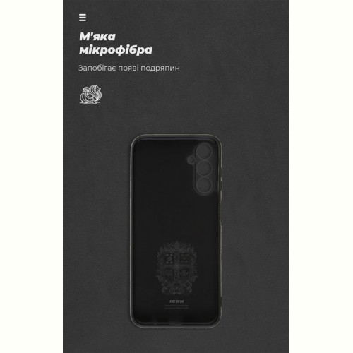 Чохол-накладка Armorstandart Icon для Samsung Galaxy M14 5G SM-M146 Camera cover Black (ARM66672)