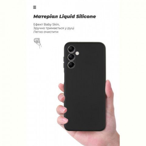 Чохол-накладка Armorstandart Icon для Samsung Galaxy M14 5G SM-M146 Camera cover Black (ARM66672)
