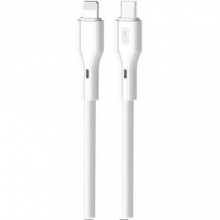 Кабель XO NBQ231A USB Type-C - Lightning (M/M), 1 м, White (NBQ231A-TC-1-WH)