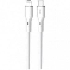 Кабель XO NBQ231A USB Type-C - Lightning (M/M), 1 м, White (NBQ231A-TC-1-WH)
