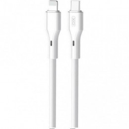 Кабель XO NBQ231A USB Type-C - Lightning (M/M), 1 м, White (NBQ231A-TC-1-WH)