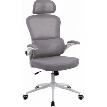 Офісне крісло GT Racer B-5880 White/Gray
