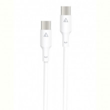 Кабель ACCLAB PwrX USB Type-C-USB Type-C 1.2 м 60W White (1283126559563)