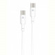 Кабель ACCLAB PwrX USB Type-C-USB Type-C 1.2 м 60W White (1283126559563)