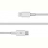 Кабель REAL-EL USB-C-Lightning, 2м White (4743304104697)