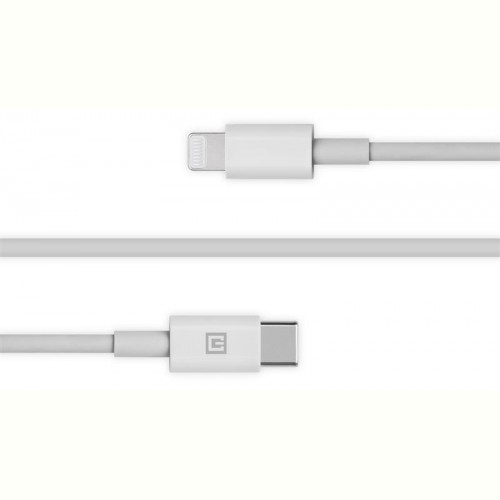 Кабель REAL-EL USB-C-Lightning, 2м White (4743304104697)