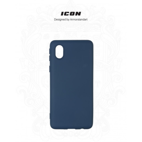 Чохол ArmorStandart ICON для Samsung A01 Core (A013) Dark Blue (ARM57477)