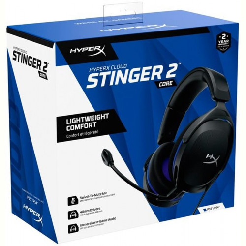 Гарнiтура HyperX Cloud Stinger 2 для PS5/PS4 Black (6H9B6AA)