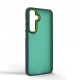 Чохол ArmorStandart Frame для Samsung S24 FE Dark Green (ARM76913)