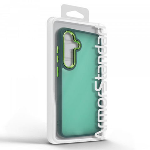 Чохол ArmorStandart Frame для Samsung S24 FE Dark Green (ARM76913)
