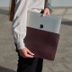 Чохол шкіряний Incarne New Gamma для MacBook Pro 15 (2016-2022)/16(2021-2023) Gray