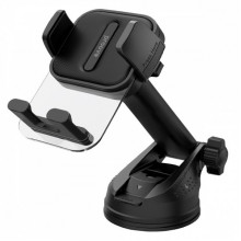 Автомобільний тримач Proove Crystal Clamp Suction Type Car Mount black