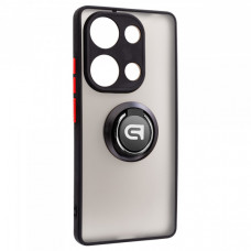 Чохол ArmorStandart Frosted Matte Ring для Xiaomi Redmi Note 13 Pro 4G Black (ARM75447)