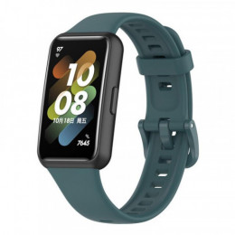 Силіконовий ремінець BeCover для Huawei Band 7/Honor Band 7 Dark Green (709461)