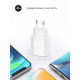 Зарядний пристрій ArmorStandart AR-TA800W USB-C 25W White + кабель USB-C to Lightning (ARM77719)