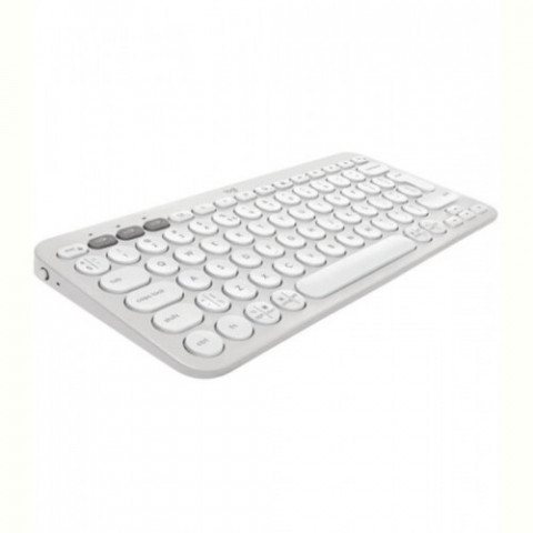 Клавiатура бездротова Logitech Pebble Keys 2 K380s White (920-011852)