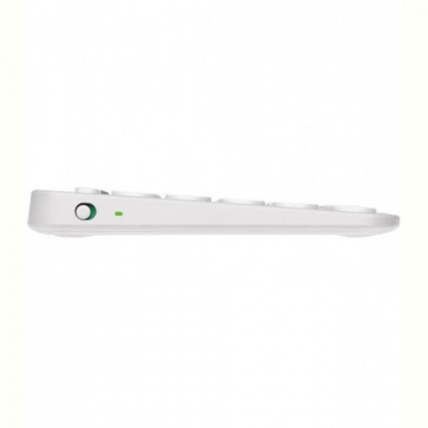 Клавiатура бездротова Logitech Pebble Keys 2 K380s White (920-011852)