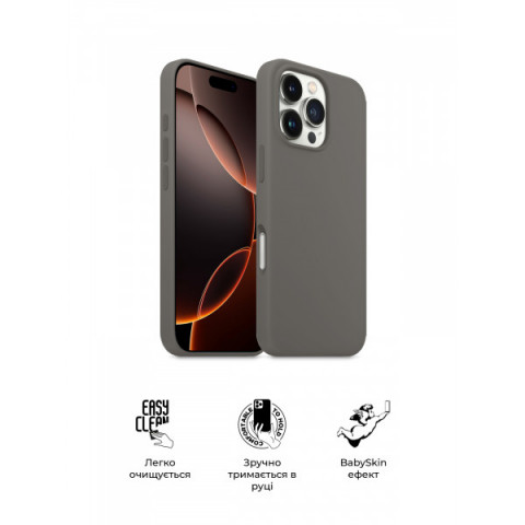 Чохол ArmorStandart ICON2 Case для Apple iPhone 16 Pro Max Stone Grey (ARM81306)