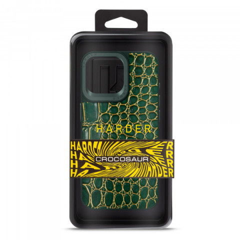 Чохол Harder Crocosaur для Apple iPhone 15 Pro Max Green (ARM76708)